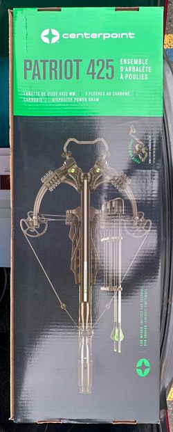 Centerpoint 425 patriot compound crossbow