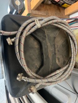 Washer hoses.
