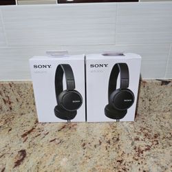 Sony ZX Series Wired On Ear Headphones MDR-ZX110 You Get Two