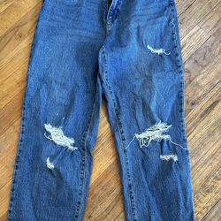 Universal Thread blue distressed jeans Size 26/2