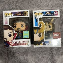 Funko Loki #248 & Doctor Strange #161