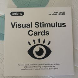 Baby Black And White Visual Stimulus cards 