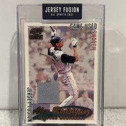 Jersey Fusion Alex Rodriguez Game Used Patch