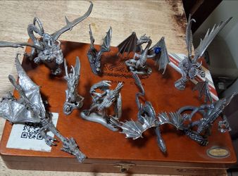 Vintage dragones coleccionables