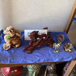 Dragons. Price on the two large ones. All the small ones are five dollars.