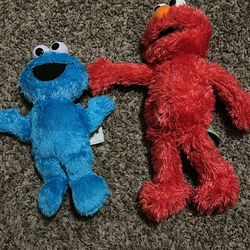 Elmo And Cookie Monster Plush