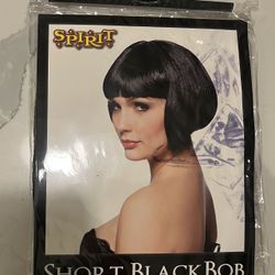 Black Bob Wig
