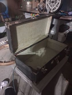 Wooden chest