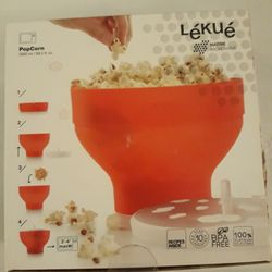 Lekue Popcorn Bowl