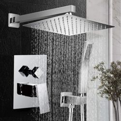 Shower Set 12inch (X002JFPY0L,CSS-002C-12 )