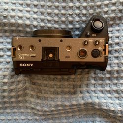 SONY FX3 CINEMA CAMERA