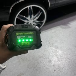 greenworks BOY LITHIUM ION 4DAh Battery 