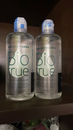 Biotrue solution for contacts