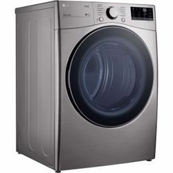 LG ThinQ Front-Load Dryer Graphite Steel