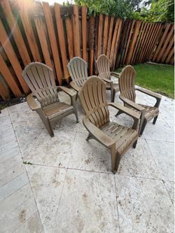 Outdoor chairs