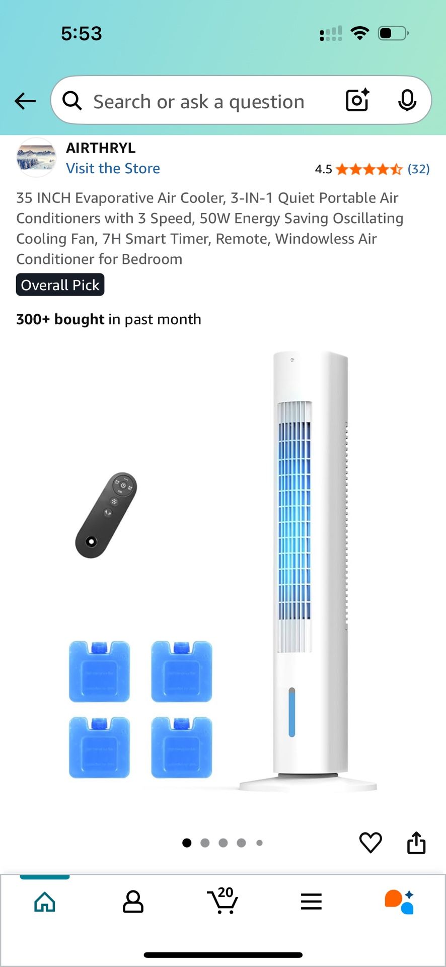 Evaporative Air Cooler