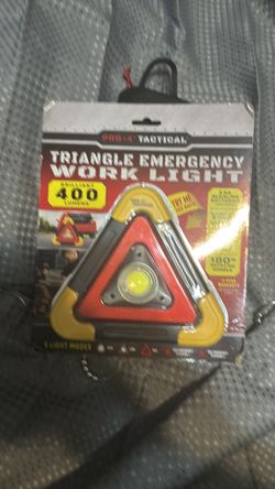 Triangle emergency work light