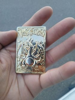 Pokémon Gold Plated BK Charizard
