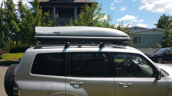 thule cargo box evolution