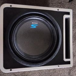 Alpine 12 Inch Subwoofer With Originally Box 