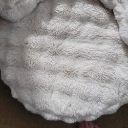 CIGA Faux-Fur PLUSH 24" DOG BED