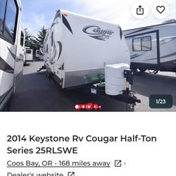 2014 Keystone Cougar Half Ton 25rlswe