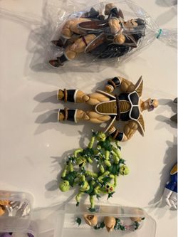 Nappa and raditz and sabaimen shf lot
