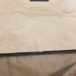 New XL Essentials Fear of God Silver Cloud T Shirt (Over Sized Fits Like 2XL)