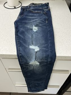 American Eagle Ripped Skinny Jeans 29x32
