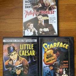 Warner Bros Gangsters DVDs 