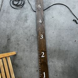 Growth Chart Made In Wood