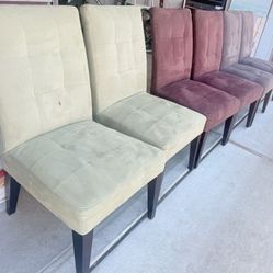 6 Crate & Barrel Chairs 