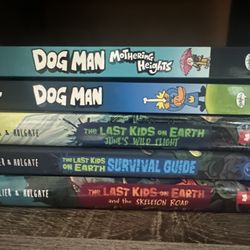 Dog Man & Last Kids On Earth Books