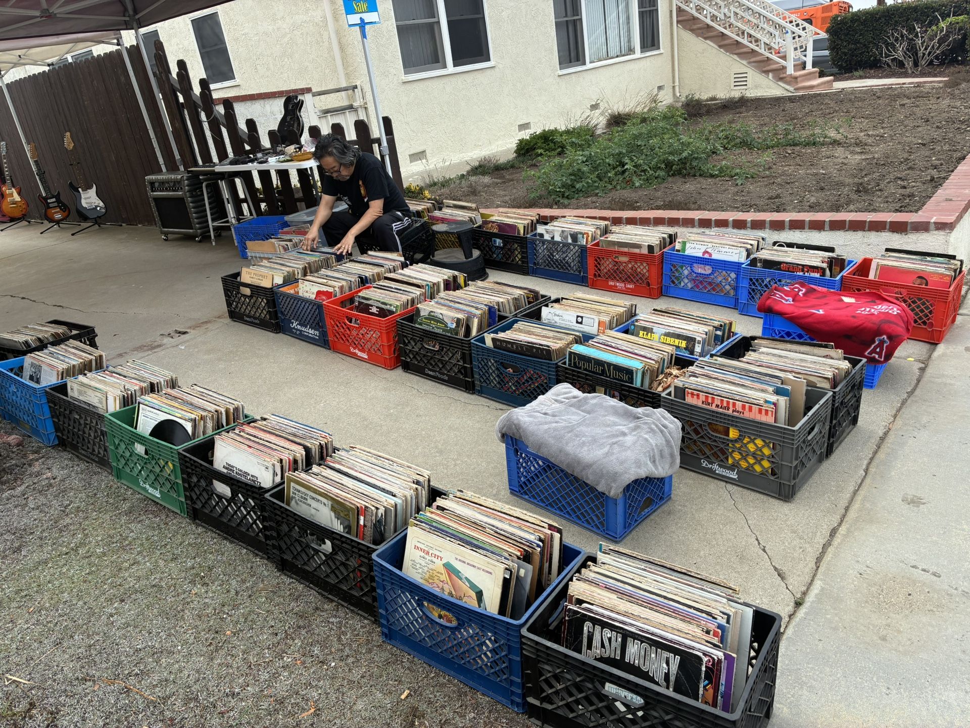 Garage Sale, Records, Records, Records…