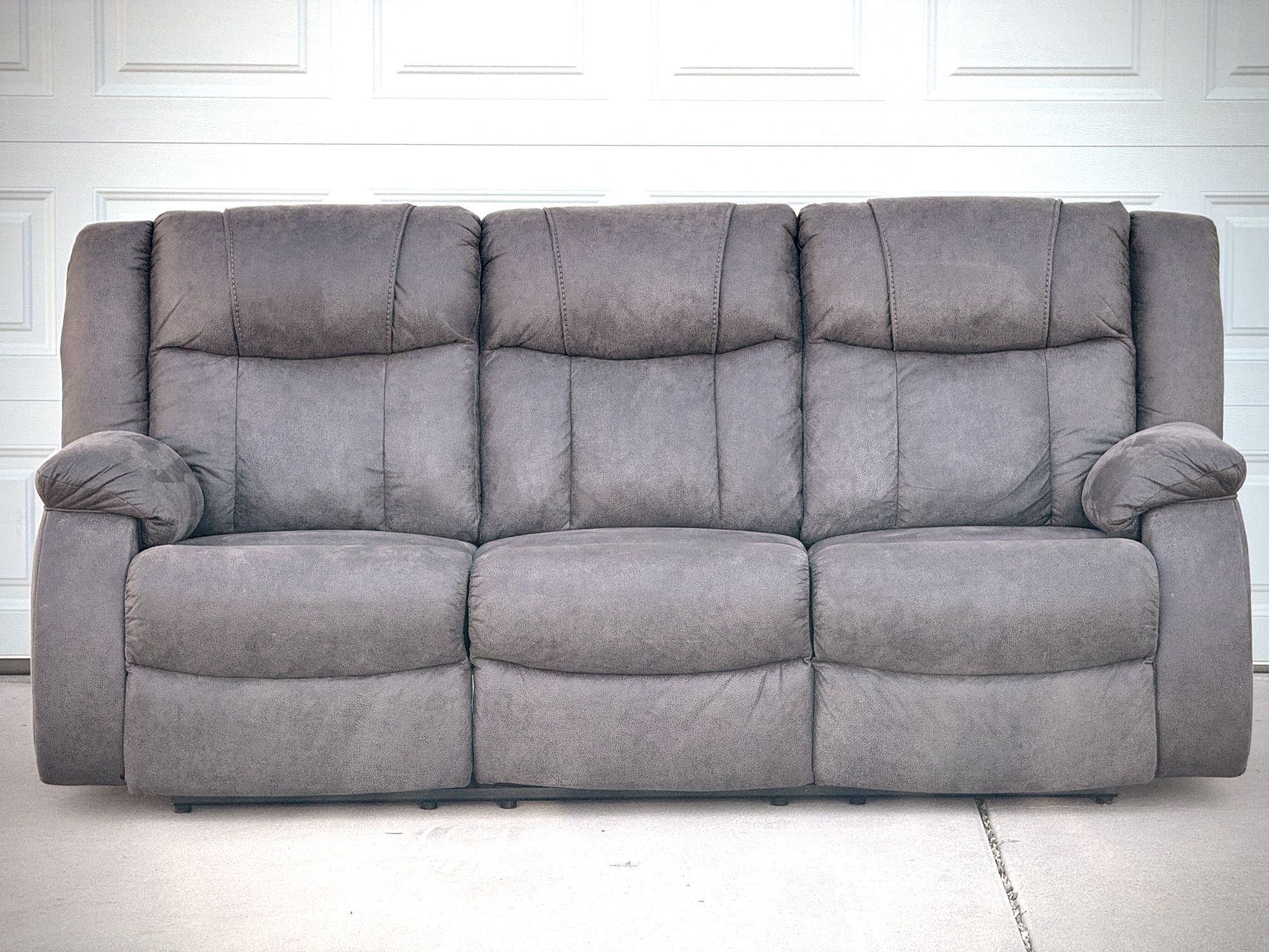 IMMACULATE Recliner Sofa - Brownish Gray