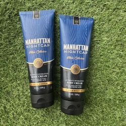 2 Manhattan Nightcaps Men’s Body Cream 