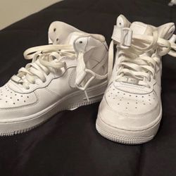 White Air Force Ones 