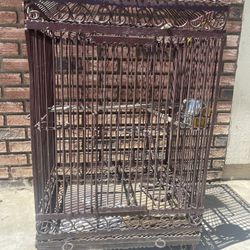 Metal Bird Cage. 