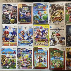 Nintendo Wii And GameCube Games For Sale. Message For Price And Availability.  