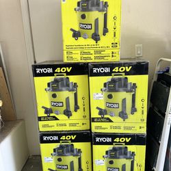 Ryobi 40V 10 Gal. Cordless Wet/Dry Vacuum (Tool Only)