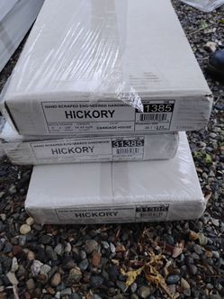 3 boxes hickory