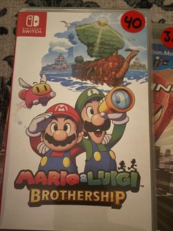 Mario n Luigi brothership Nintendo switch