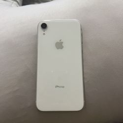 White iPhone XR