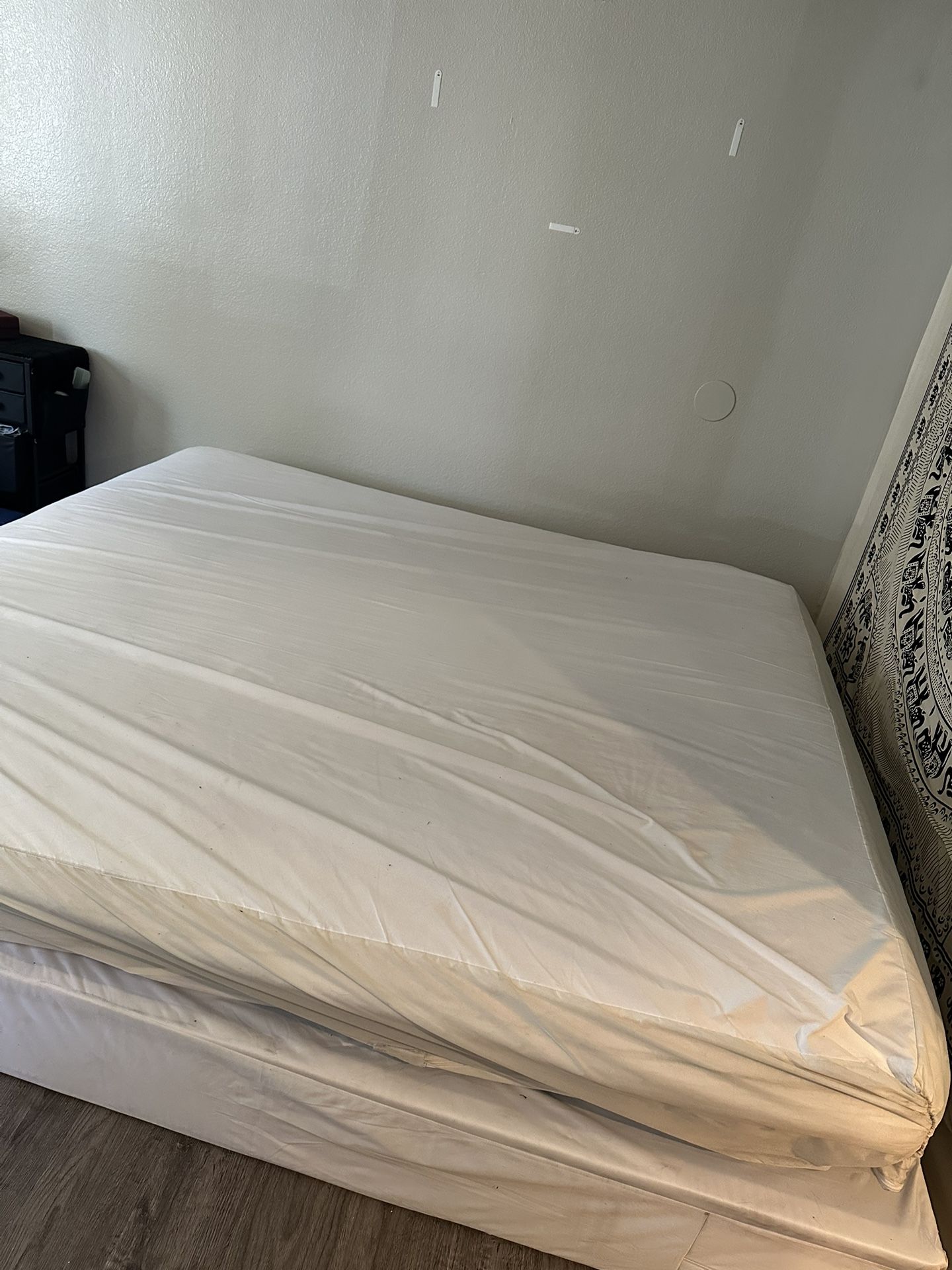 King Sized Mattress And Box Spring! Need Gone!