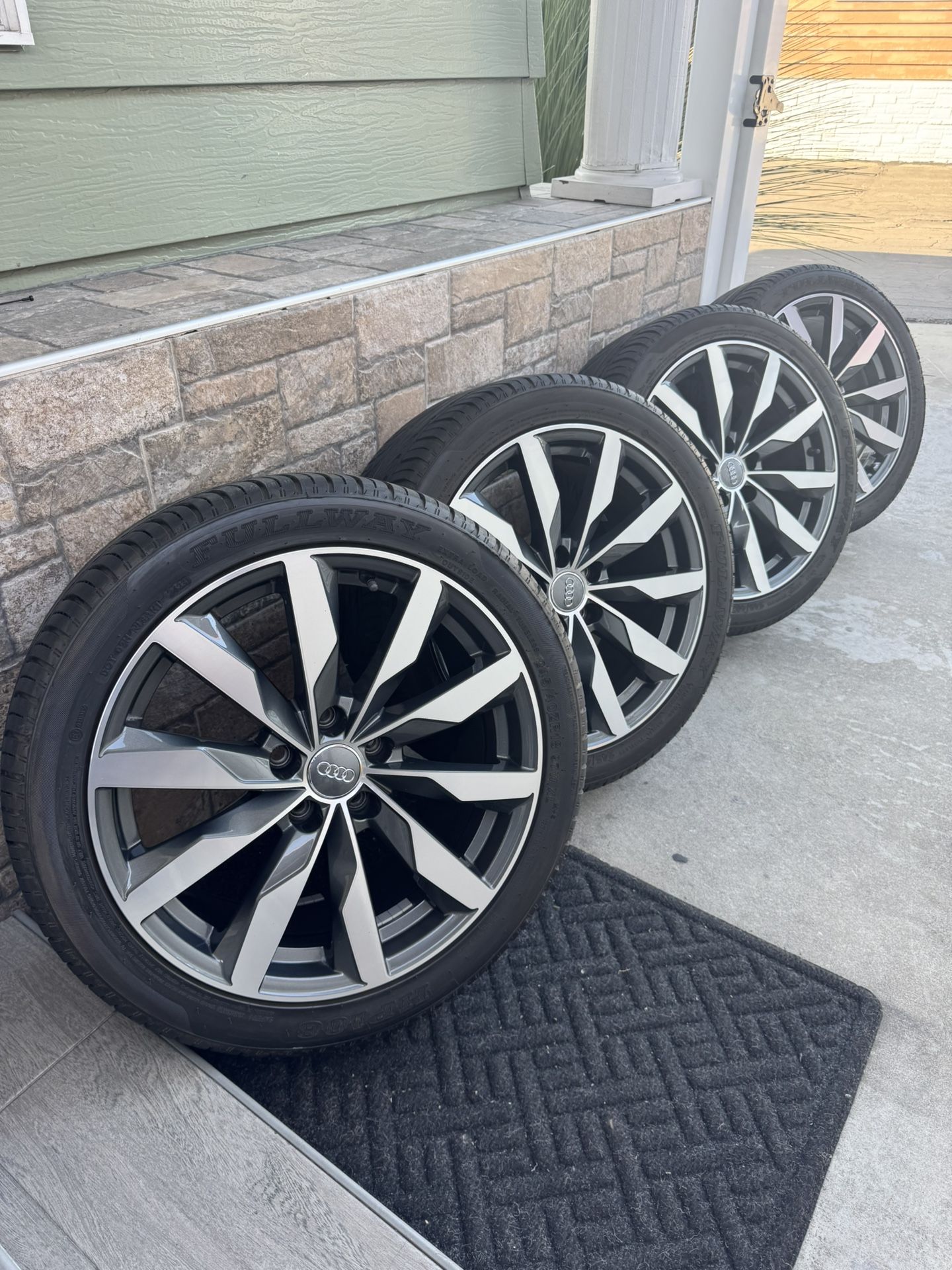 18” OEM AUDI RIMS & TIRES