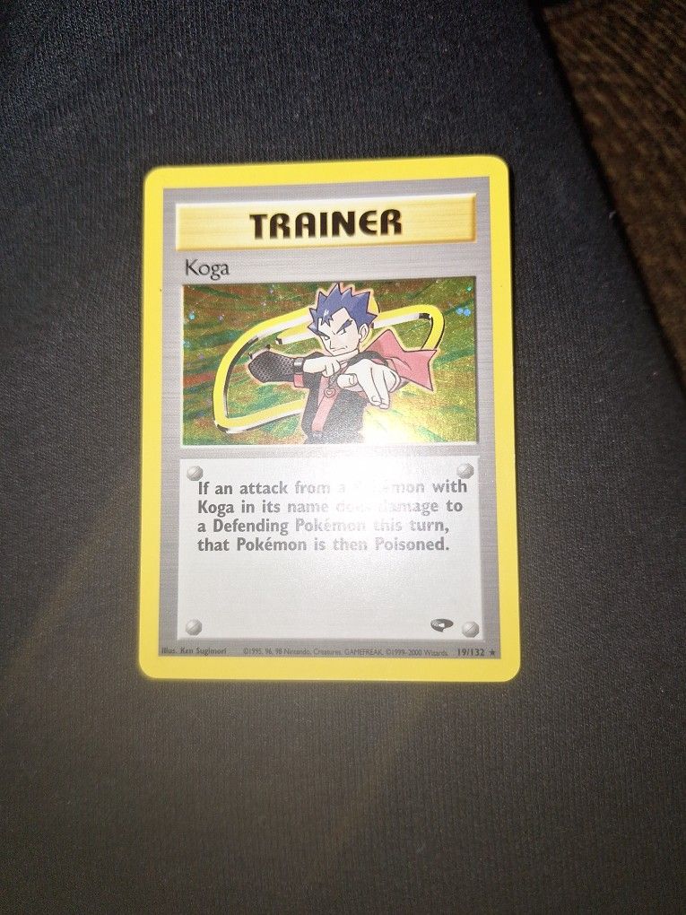 Trainer Koga Card