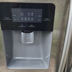 Samsung Refrigerator 25 cu. ft. Side-by-Side with LED  in Stainless Steel