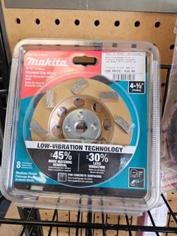 Makita 4-1/2" Diamond Cup Wheel