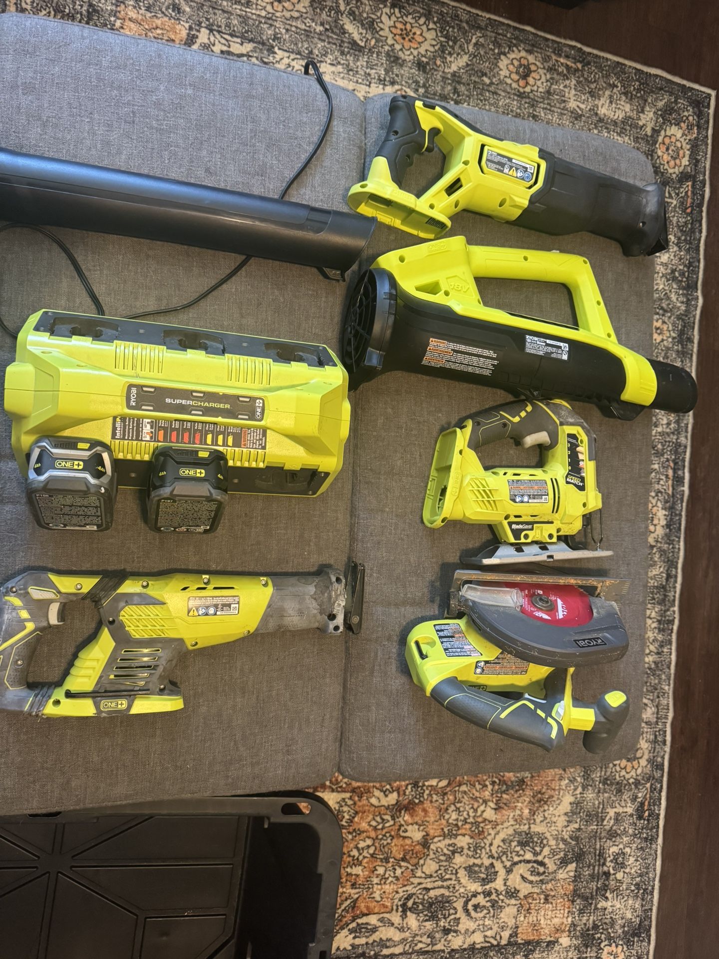 Ryobi 18 Volt Tools And Batteries