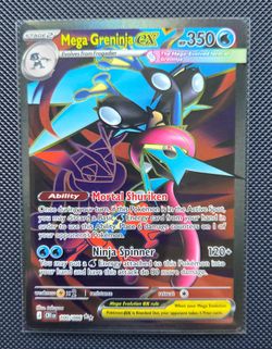 Pokemon Chaos Rising Mega Greninja Ex  Read Description